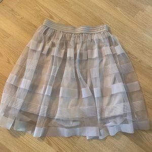 Tan colored skirt
